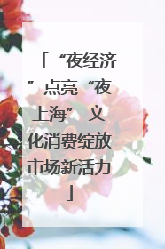 “夜经济”点亮“夜上海” 文化消费绽放市场新活力