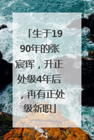 生于1990年的张宸珲，升正处级4年后，再有正处级新职