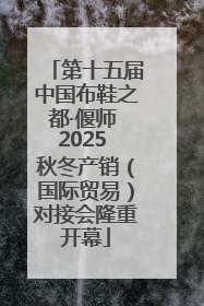 第十五届中国布鞋之都·偃师 2025 秋冬产销（国际贸易）对接会隆重开幕