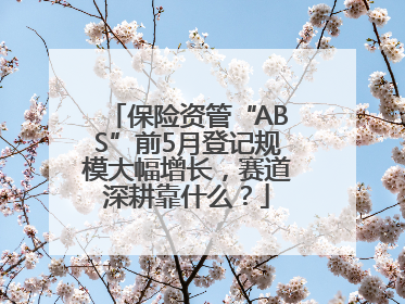 保险资管“ABS”前5月登记规模大幅增长，赛道深耕靠什么？