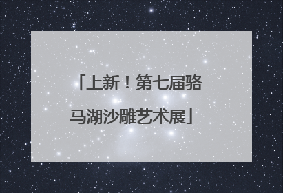 上新！第七届骆马湖沙雕艺术展