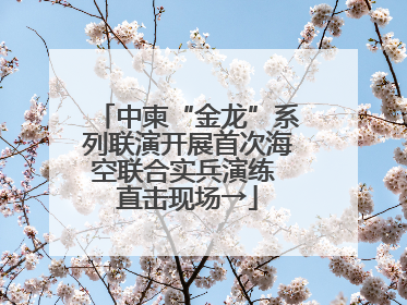 中柬“金龙”系列联演开展首次海空联合实兵演练 直击现场→