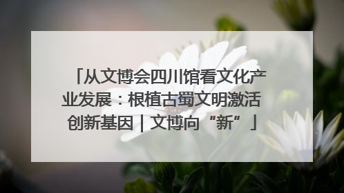 从文博会四川馆看文化产业发展：根植古蜀文明激活创新基因｜文博向“新”