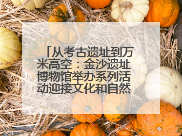 从考古遗址到万米高空：金沙遗址博物馆举办系列活动迎接文化和自然遗产日