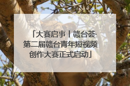大赛启事丨赣台荟·第二届赣台青年短视频创作大赛正式启动
