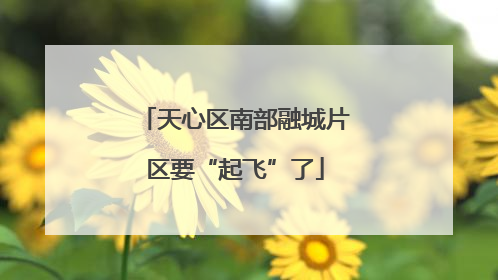 天心区南部融城片区要“起飞”了