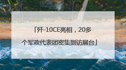 歼-10CE亮相，20多个军政代表团密集到访展台