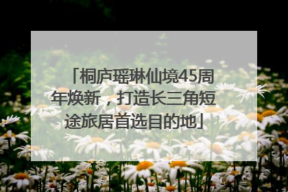 桐庐瑶琳仙境45周年焕新，打造长三角短途旅居首选目的地