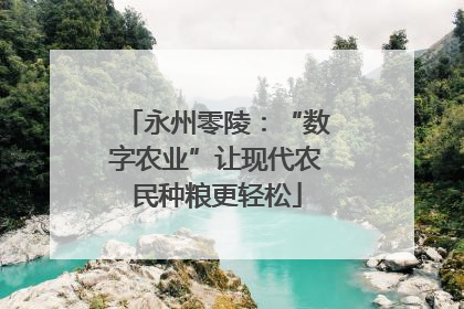 永州零陵：“数字农业”让现代农民种粮更轻松