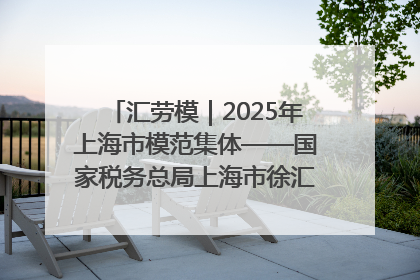汇劳模｜2025年上海市模范集体——国家税务总局上海市徐汇区税务局第一税务所