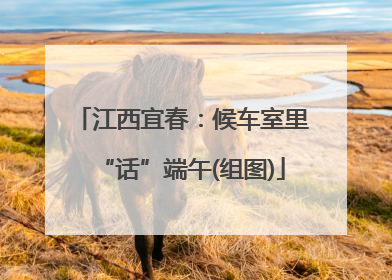 江西宜春：候车室里“话”端午(组图)