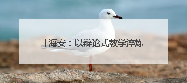 海安：以辩论式教学淬炼青年干部“政治三力”