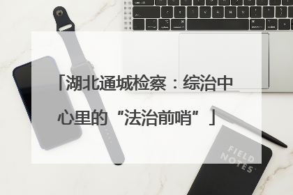 湖北通城检察：综治中心里的“法治前哨”