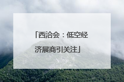 西洽会：低空经济展商引关注