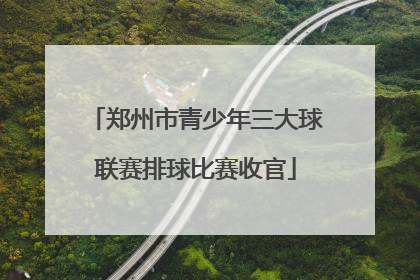郑州市青少年三大球联赛排球比赛收官