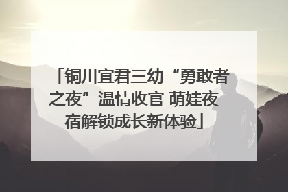 铜川宜君三幼“勇敢者之夜”温情收官 萌娃夜宿解锁成长新体验