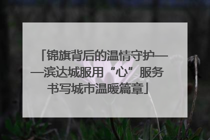 锦旗背后的温情守护——滨达城服用“心”服务书写城市温暖篇章