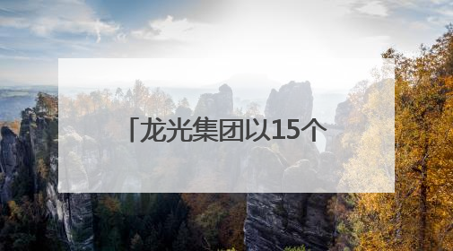 龙光集团以15个项目资产为9只公司债券提供增信