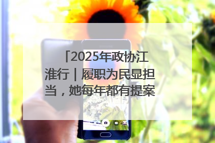 2025年政协江淮行｜履职为民显担当，她每年都有提案被评为“优秀”