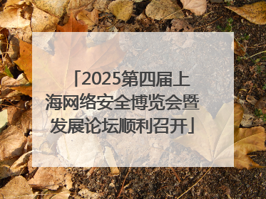 2025第四届上海网络安全博览会暨发展论坛顺利召开