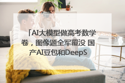AI大模型做高考数学卷，图像题全军覆没 国产AI豆包和DeepSeek均得分144