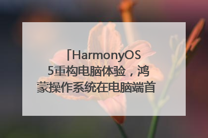 HarmonyOS 5重构电脑体验，鸿蒙操作系统在电脑端首次亮相丨新经济观察